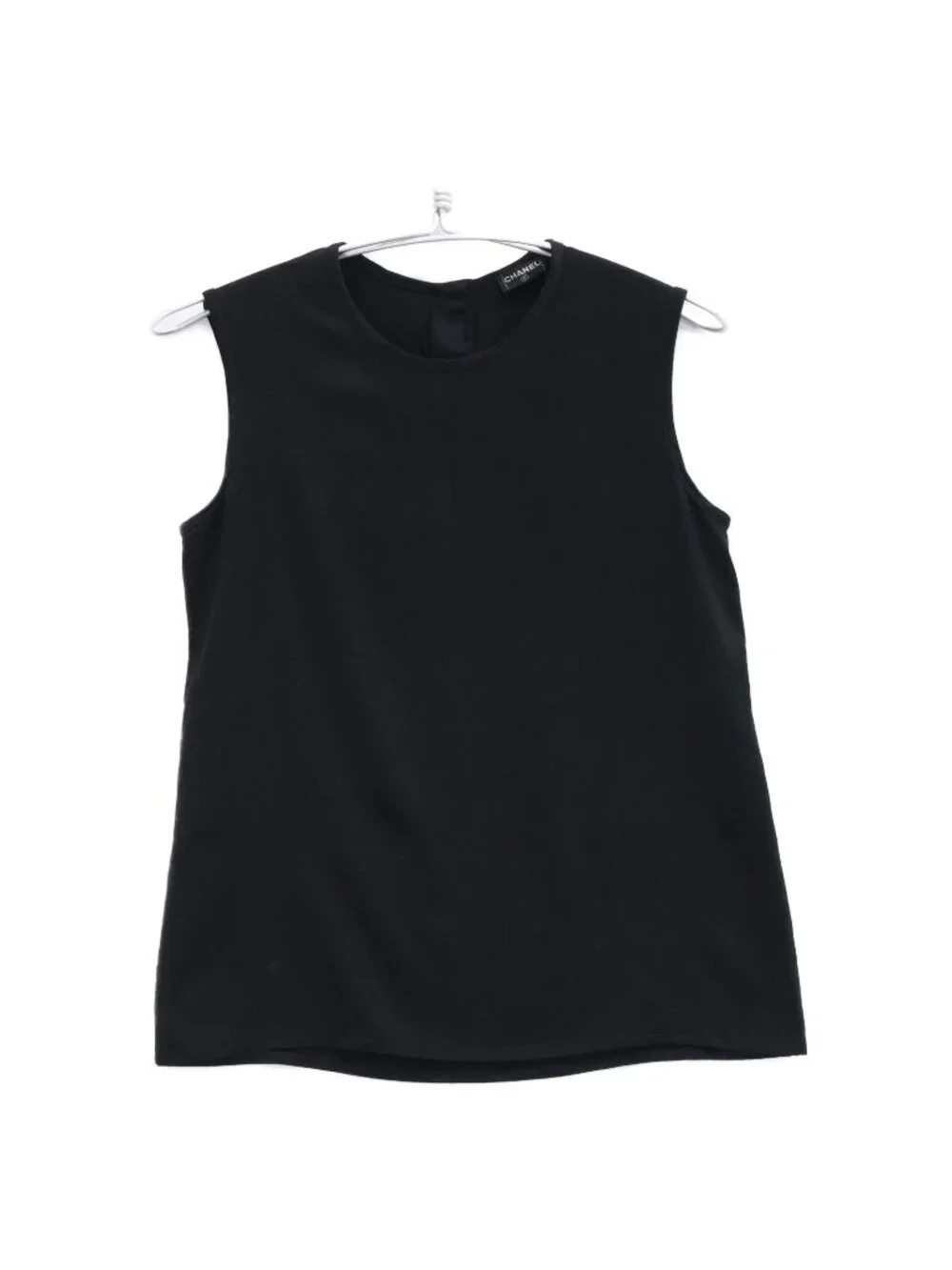 Chanel Silk Sleeveless Blouse